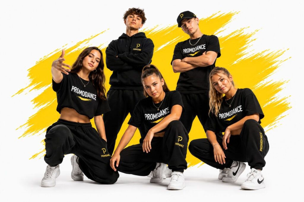 Dospělí na lekci street dance PROMODANCE